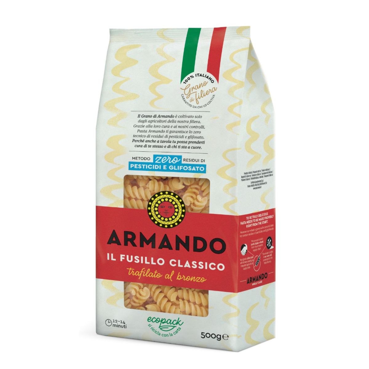 ARMANDO - Pasta Fusillo al Bronzo Armando 500 g