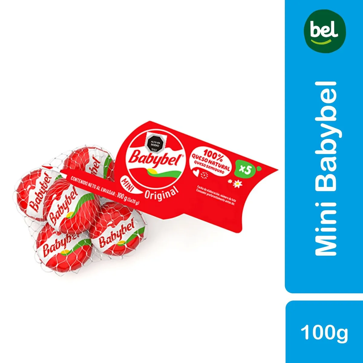 QUILLAYES - Mini Quesos Babybel Quillayes 100 g