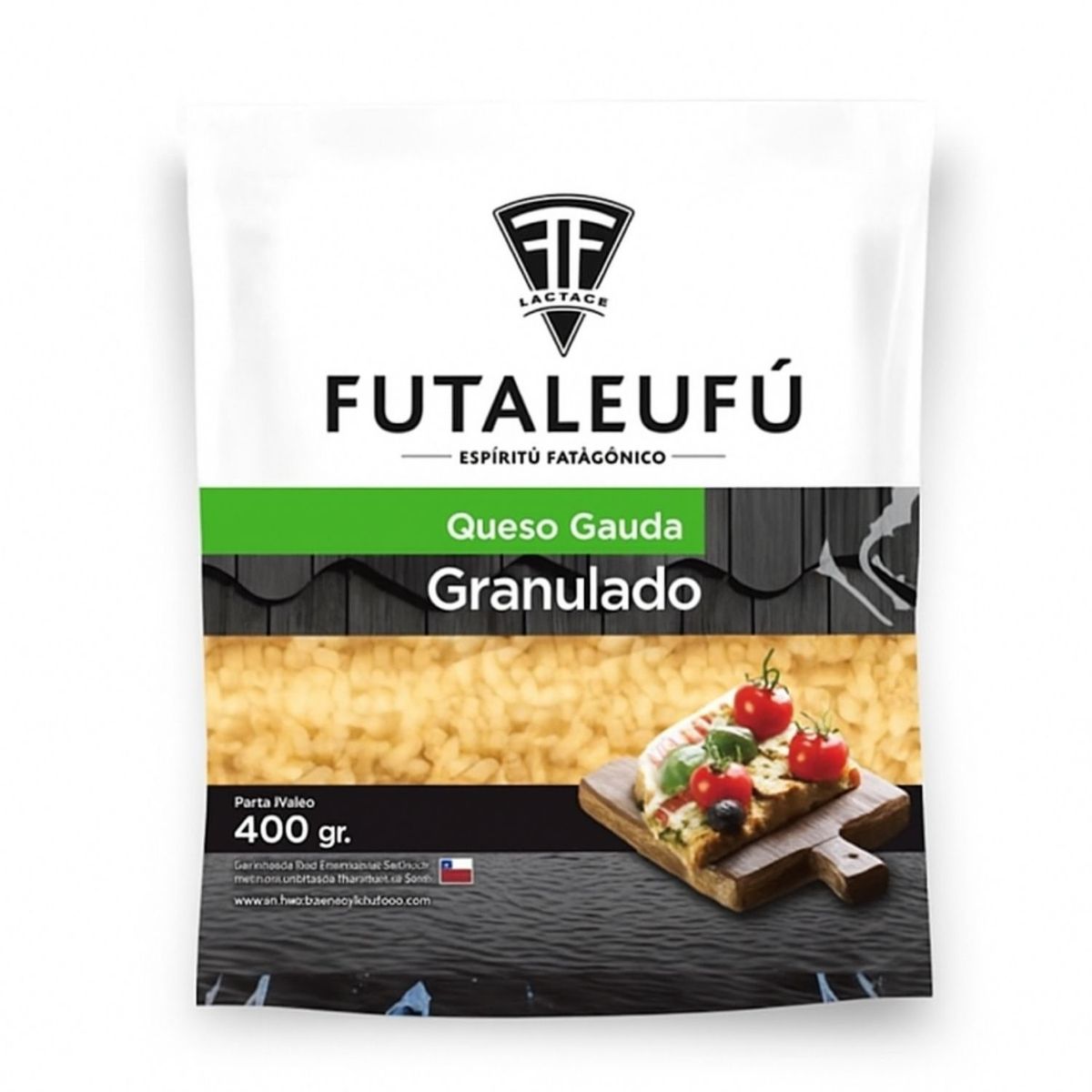 FUTALEUFU - Queso Gauda Granulado Futaleufu 400 g