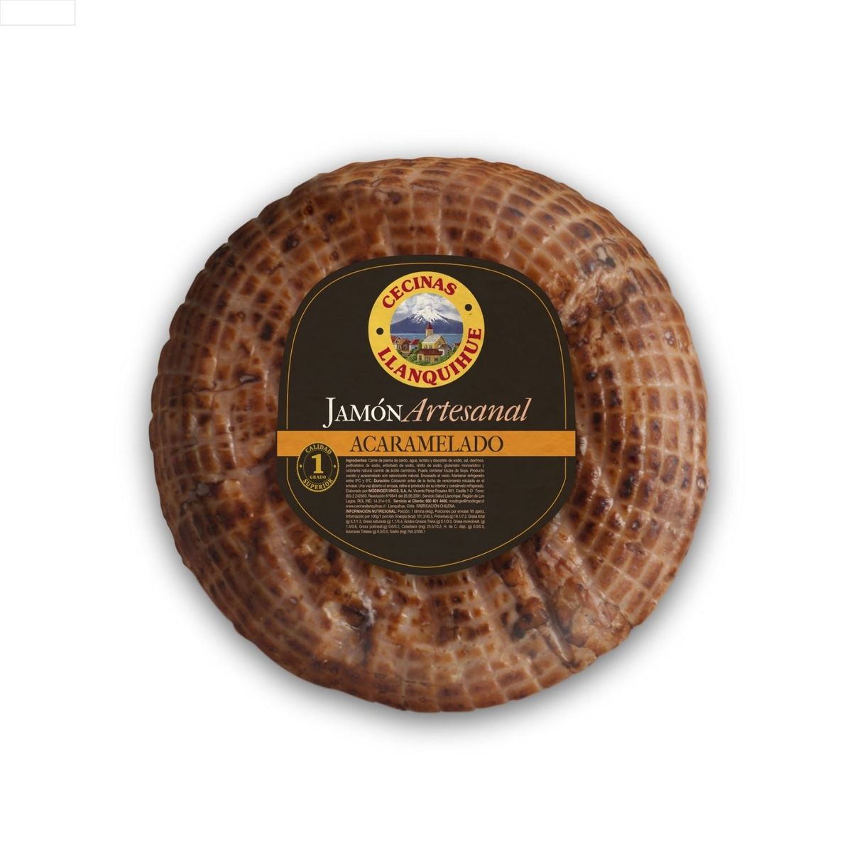 LLANQUIHUE - Jamón Artesanal Acaramelado Laminado Llanquihue a Granel