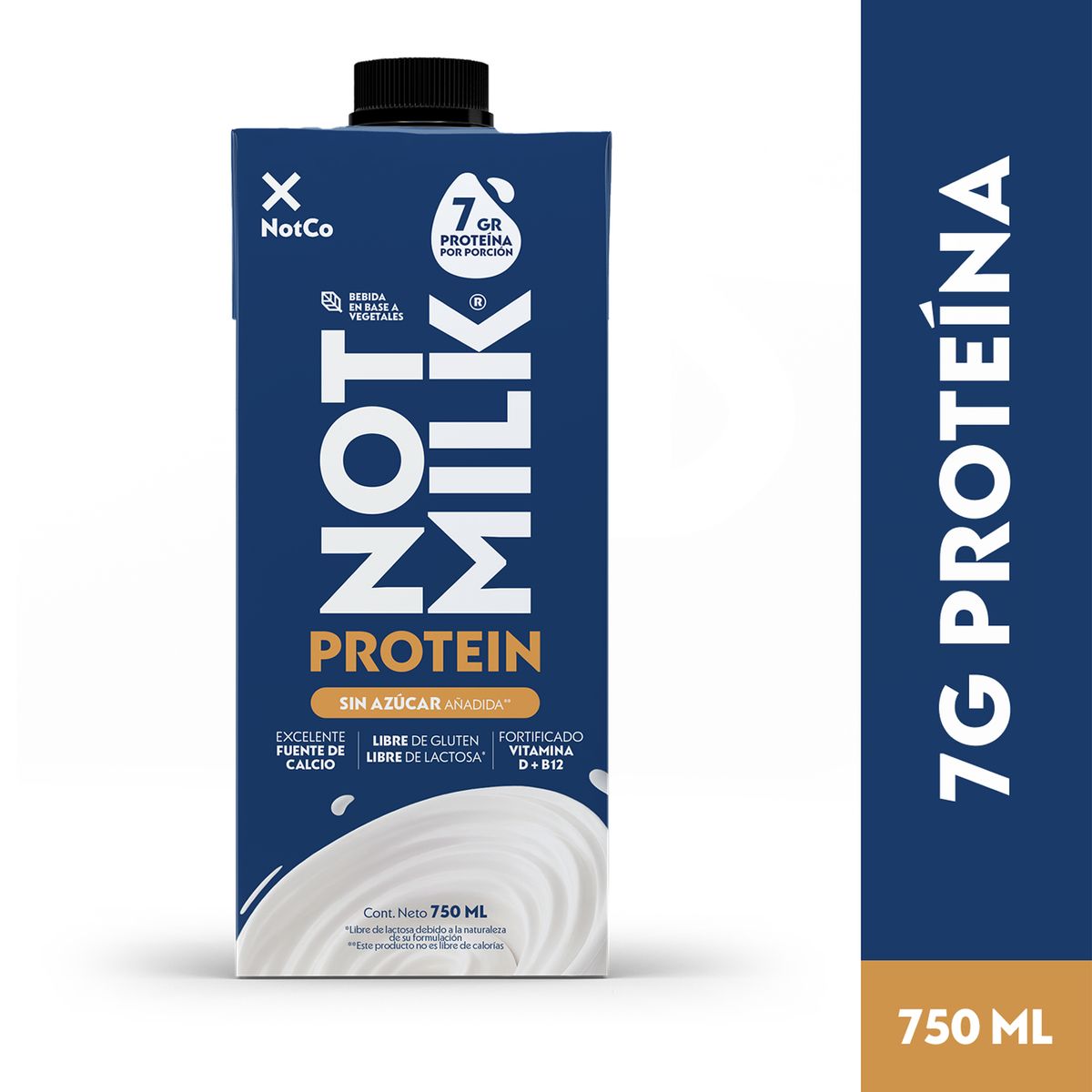 NOT MILK - Bebida Vegetal NotMilk Protein 750 ml