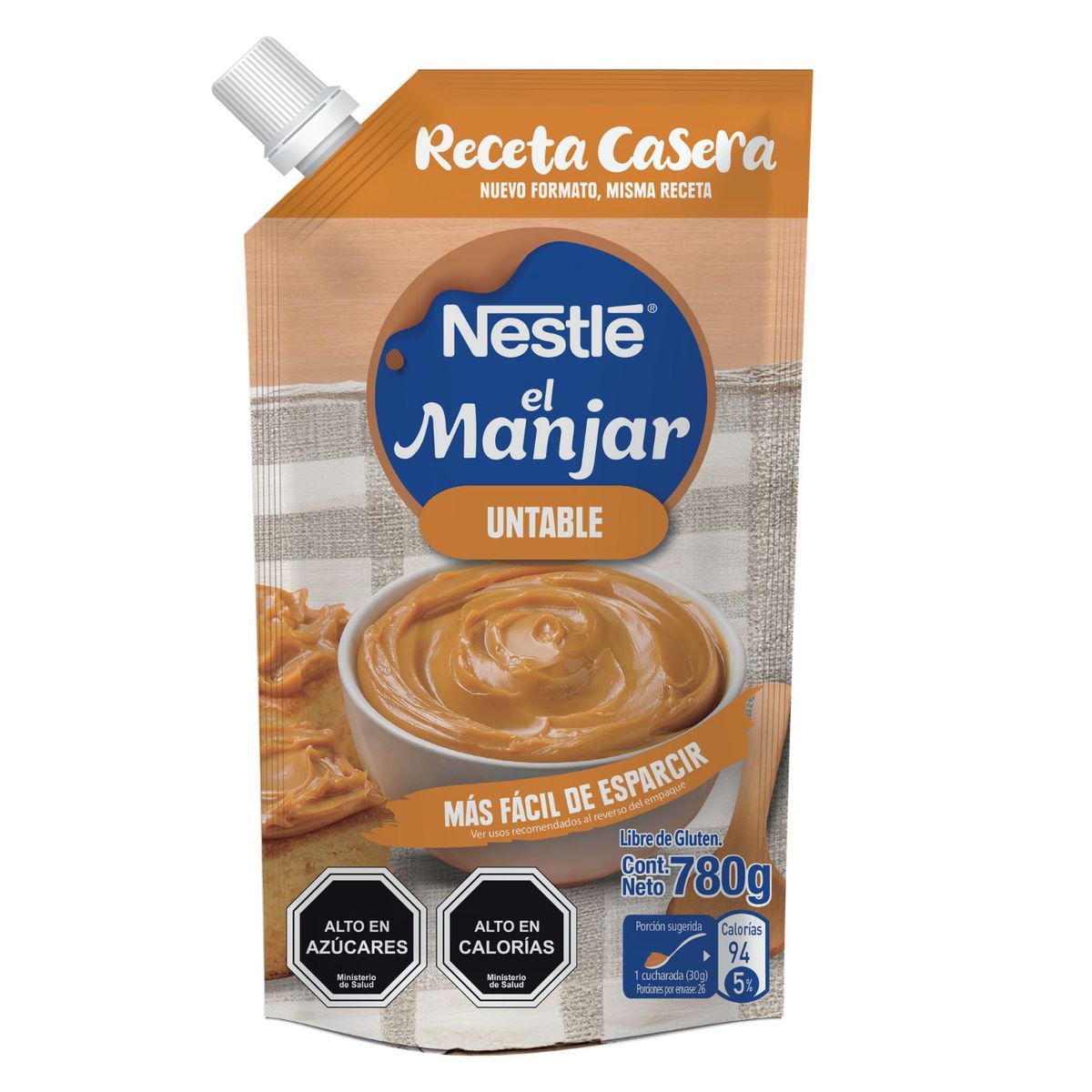 NESTLE - Manjar Receta Casera Doypack Nestle 780 g