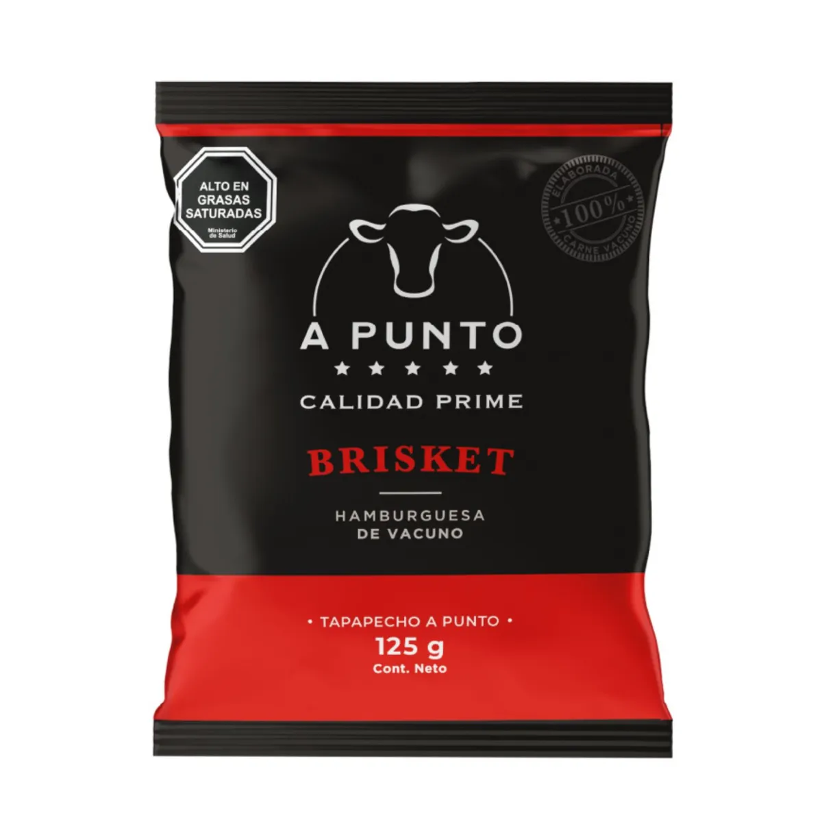 A PUNTO - Hamburguesa de Vacuno Brisket A Punto 125 g