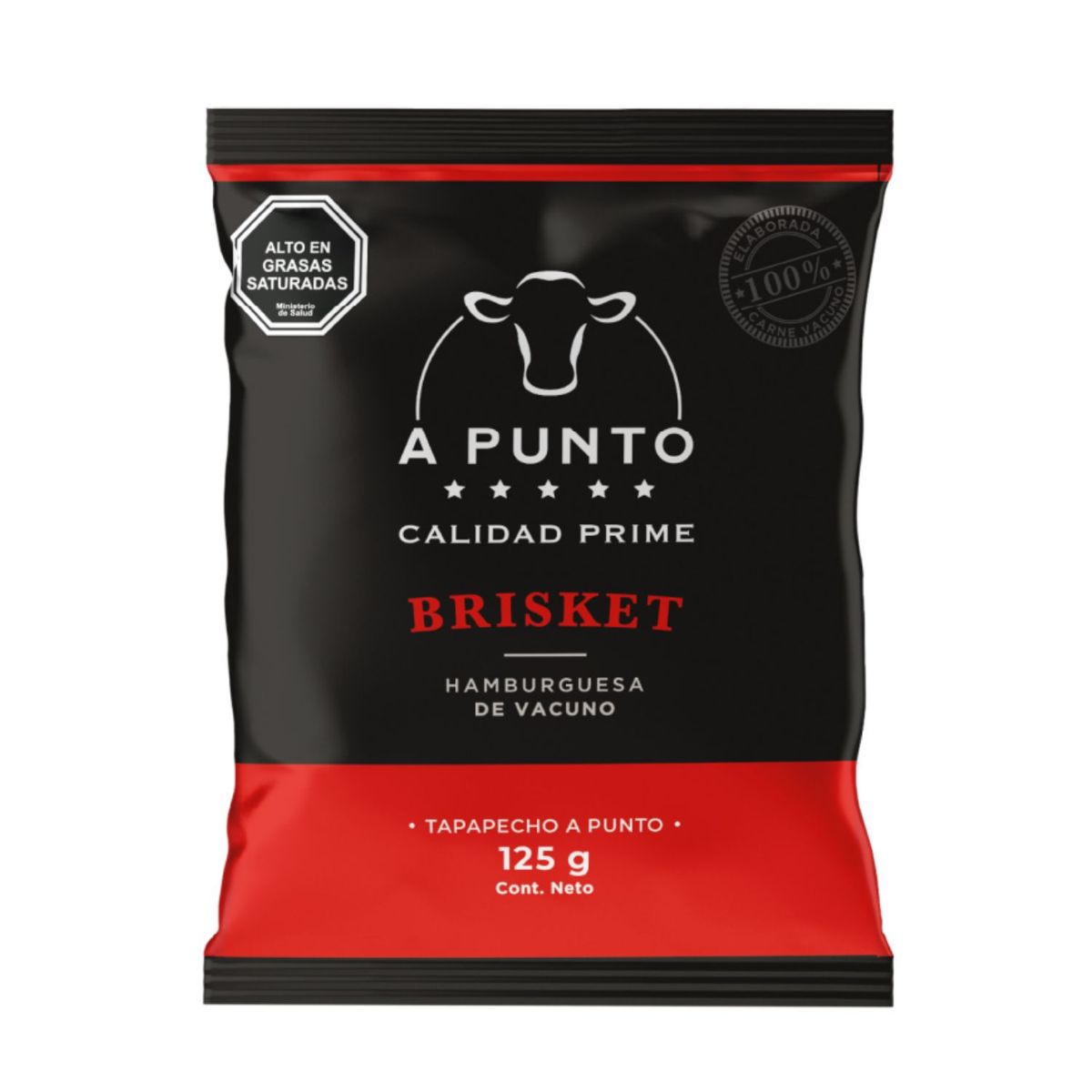 A PUNTO - Hamburguesa de Vacuno Brisket A Punto 125 g