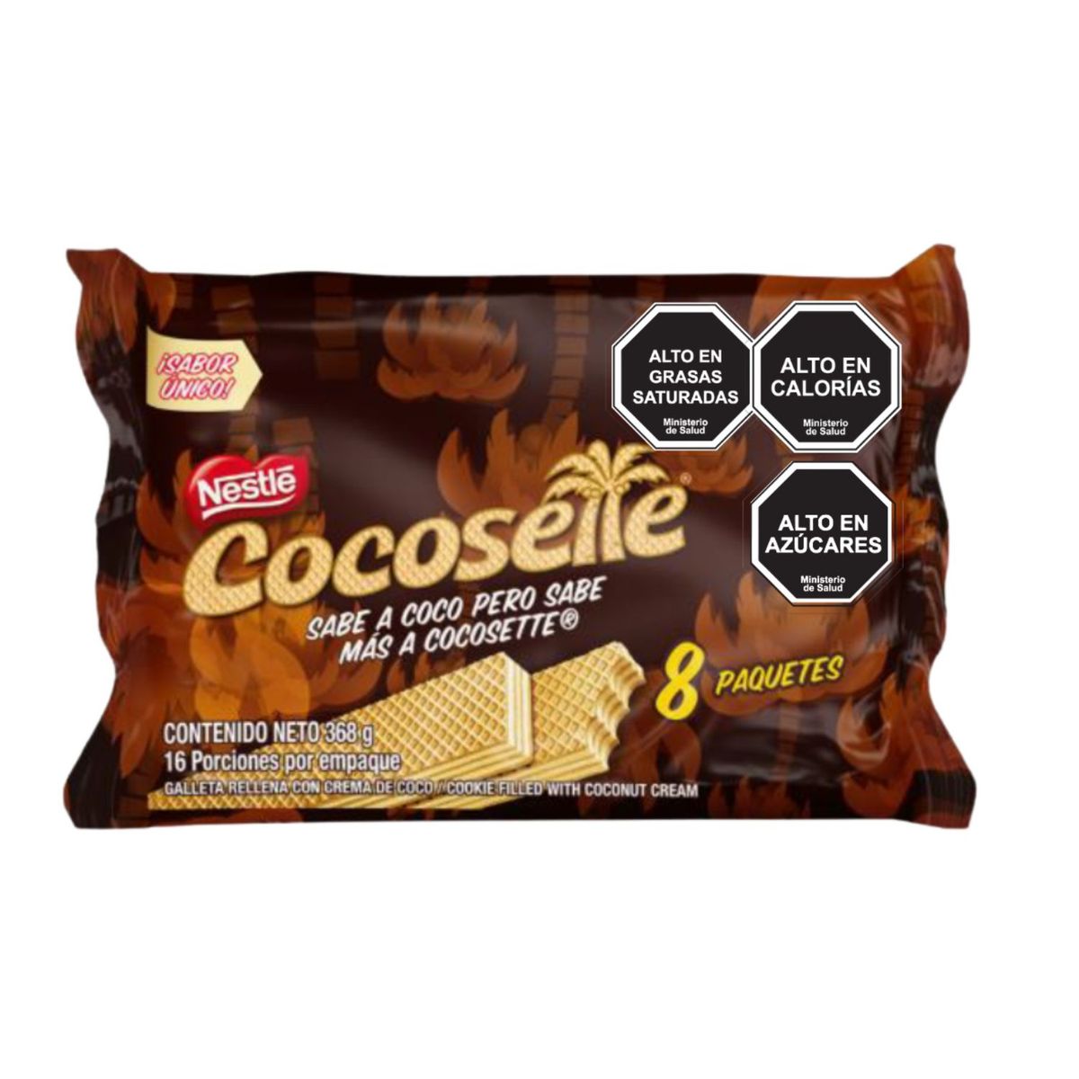 COCOSETTE - Pack Galleta Cocosette 8 x 46 g
