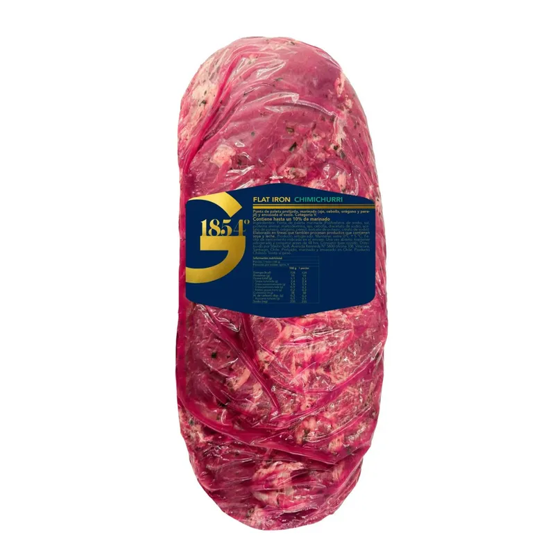 G1854 - Punta de Paleta Flat Iron Chimichurri Cat V al Vacío