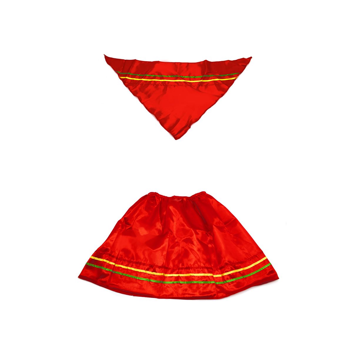 FECO - TRAJE NORTINO MUJER ROJO S UN.