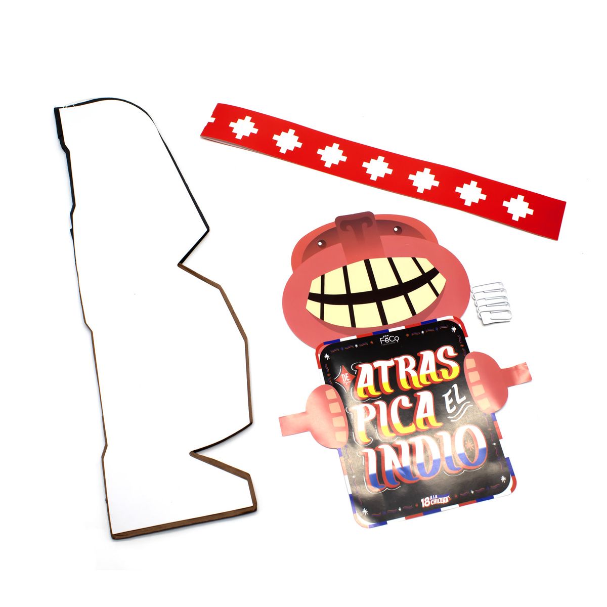 FECO - ADORNO FFPP INDIO PICARO 25x40CM UN.