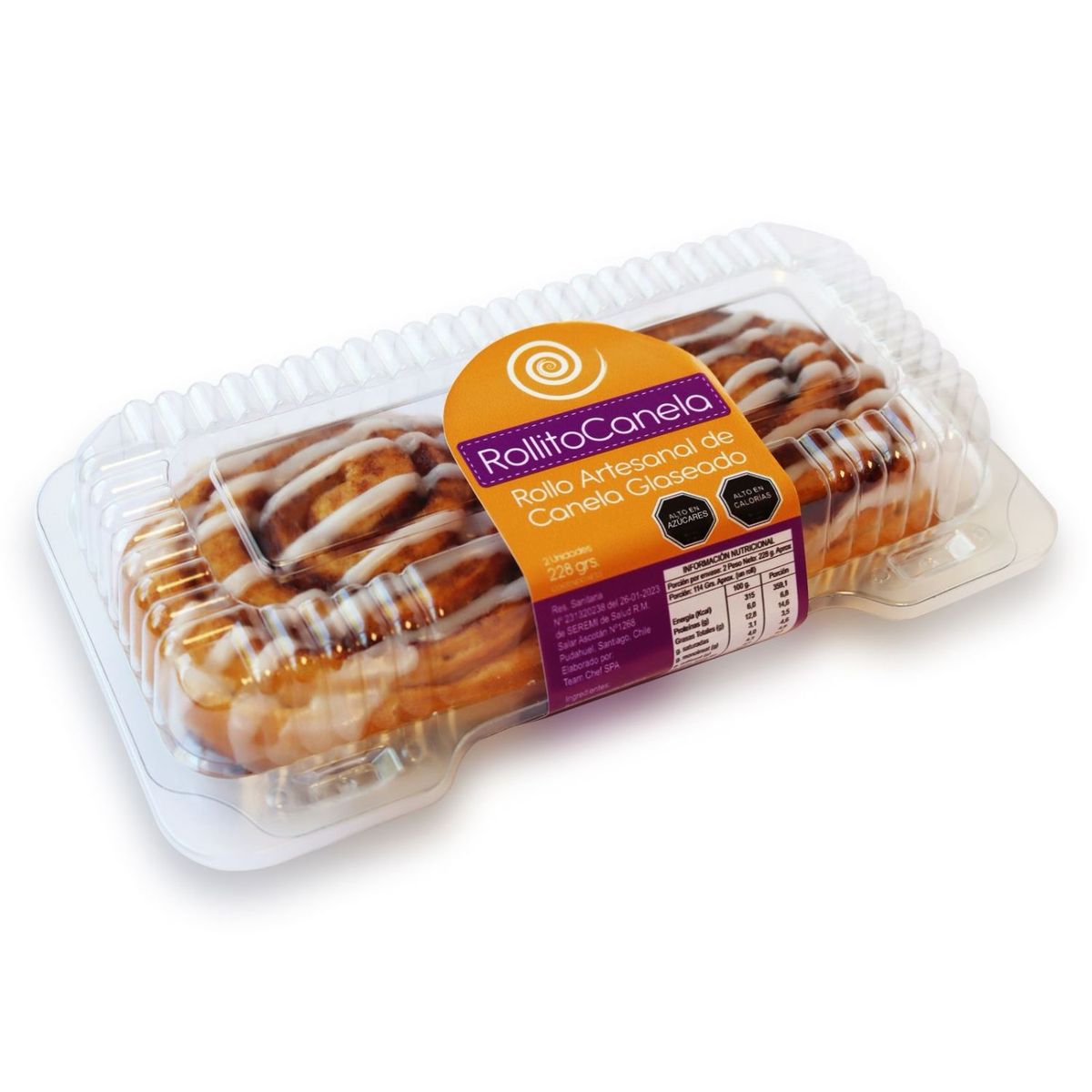 CINNAMOON - Pack Cinnamon Roll Canela 2 x 114 GR