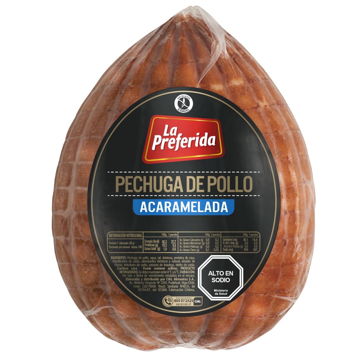 LA PREFERIDA - Pechuga de Pollo Acaramelada La Preferida a Granel