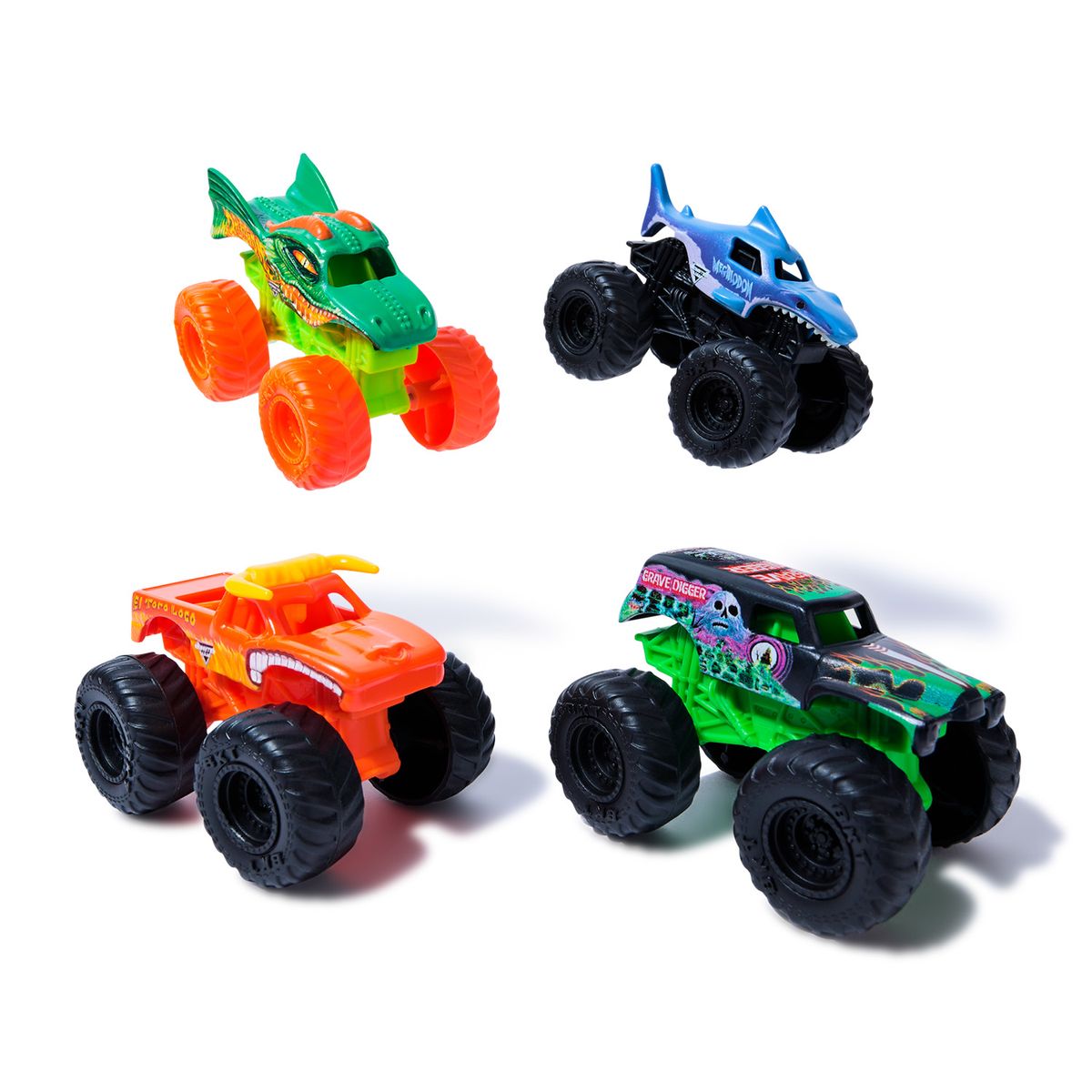 MONSTER JAM - Monster Jam Pack 8 Vehiculo 1:72