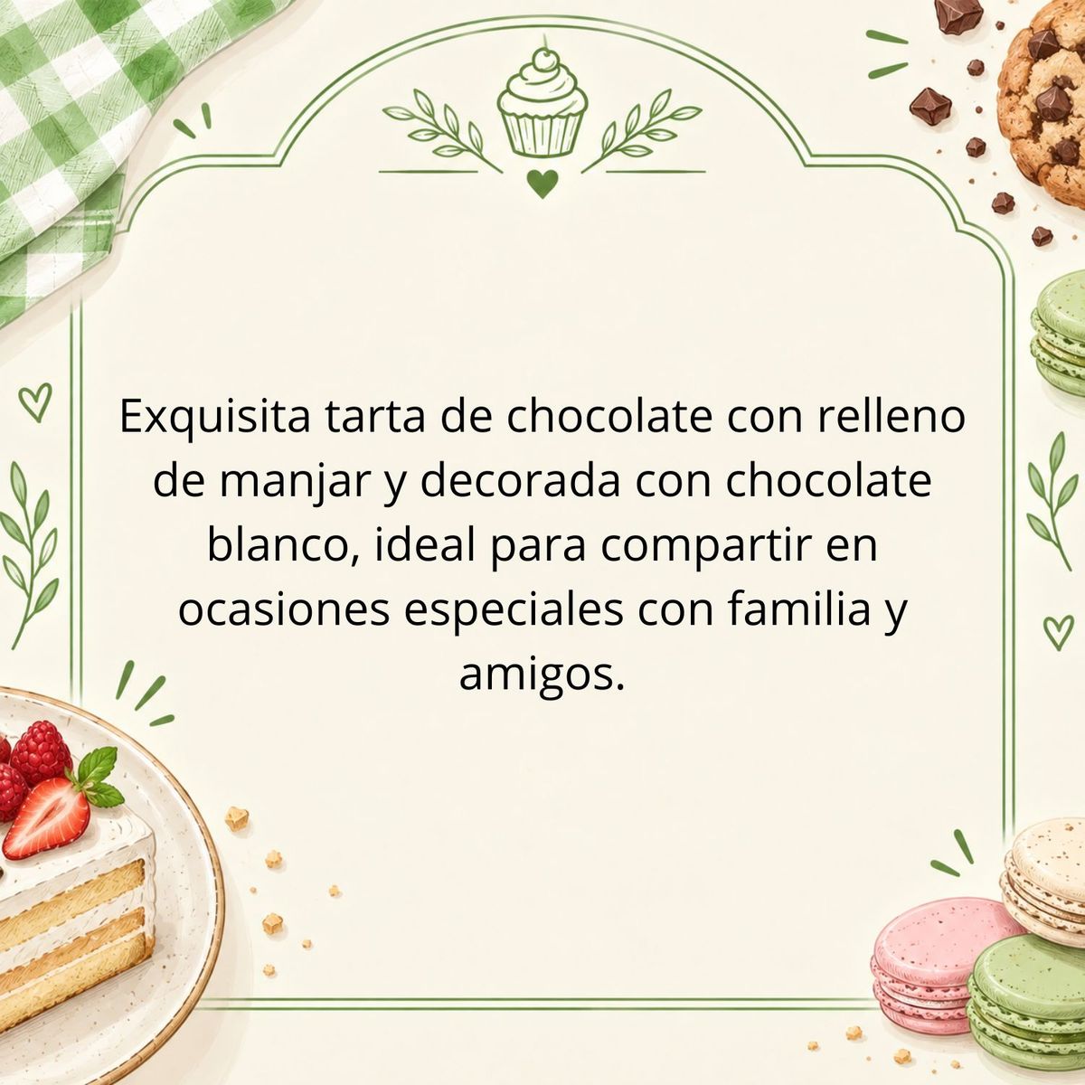 PULMAHUE - Tarta Volcán Chocolate y Manjar Pulmahue 580 g