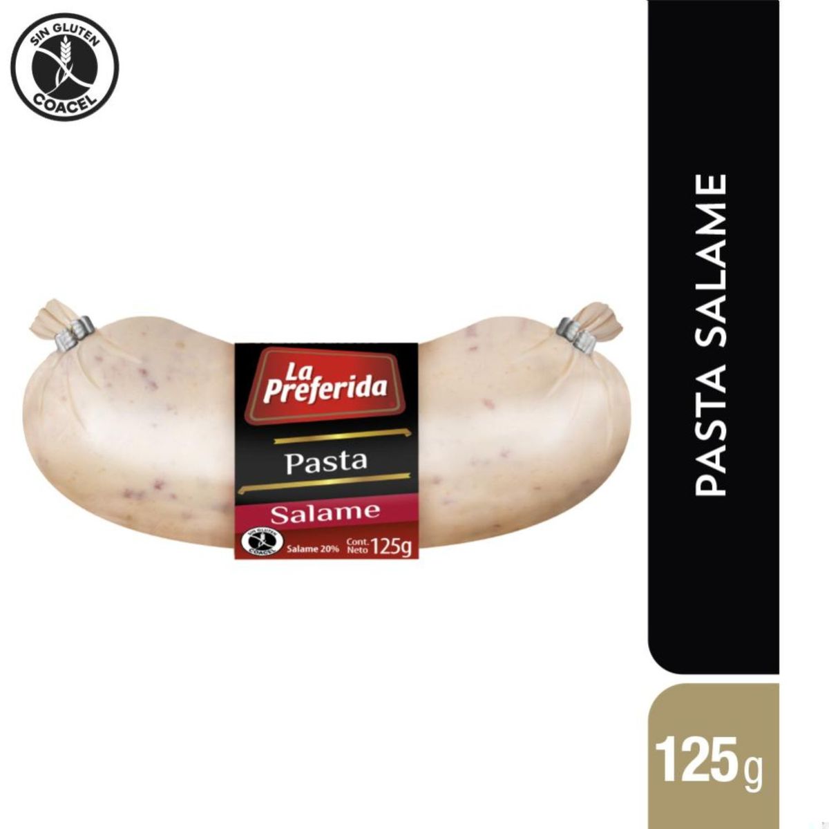 LA PREFERIDA - Paté Salame La Preferida 125 g