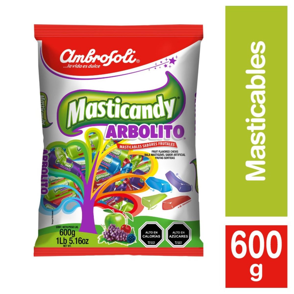 AMBROSOLI - Caramelos Masticables Arbolito Ambrosoli 600 g