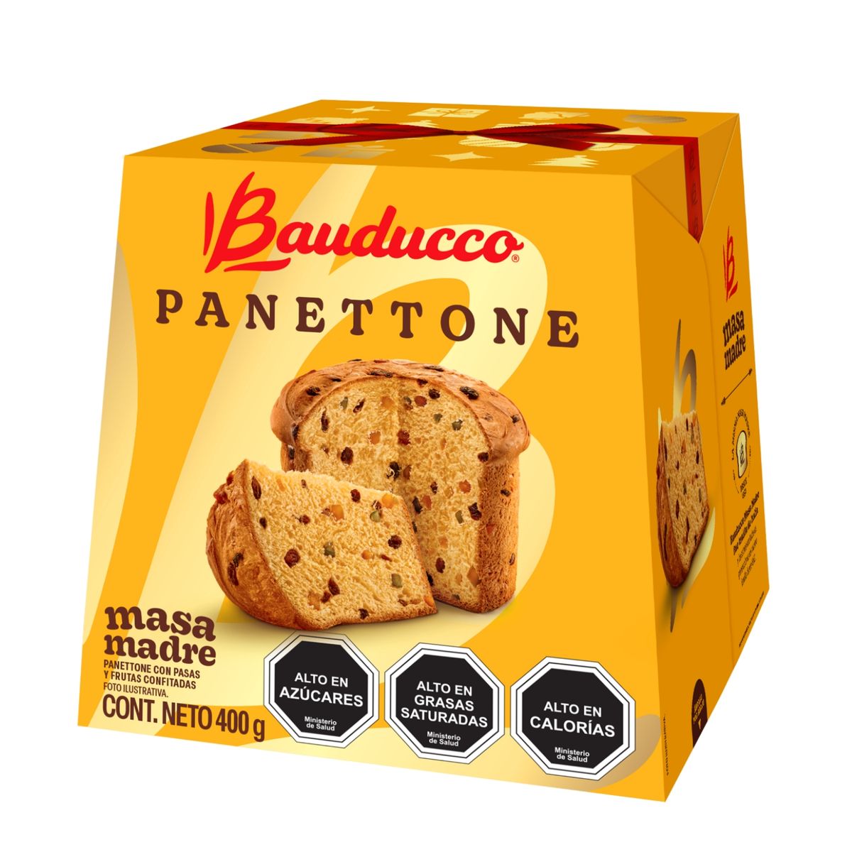 BAUDUCCO - Panettone de Pasas y Frutas Bauducco 400 g