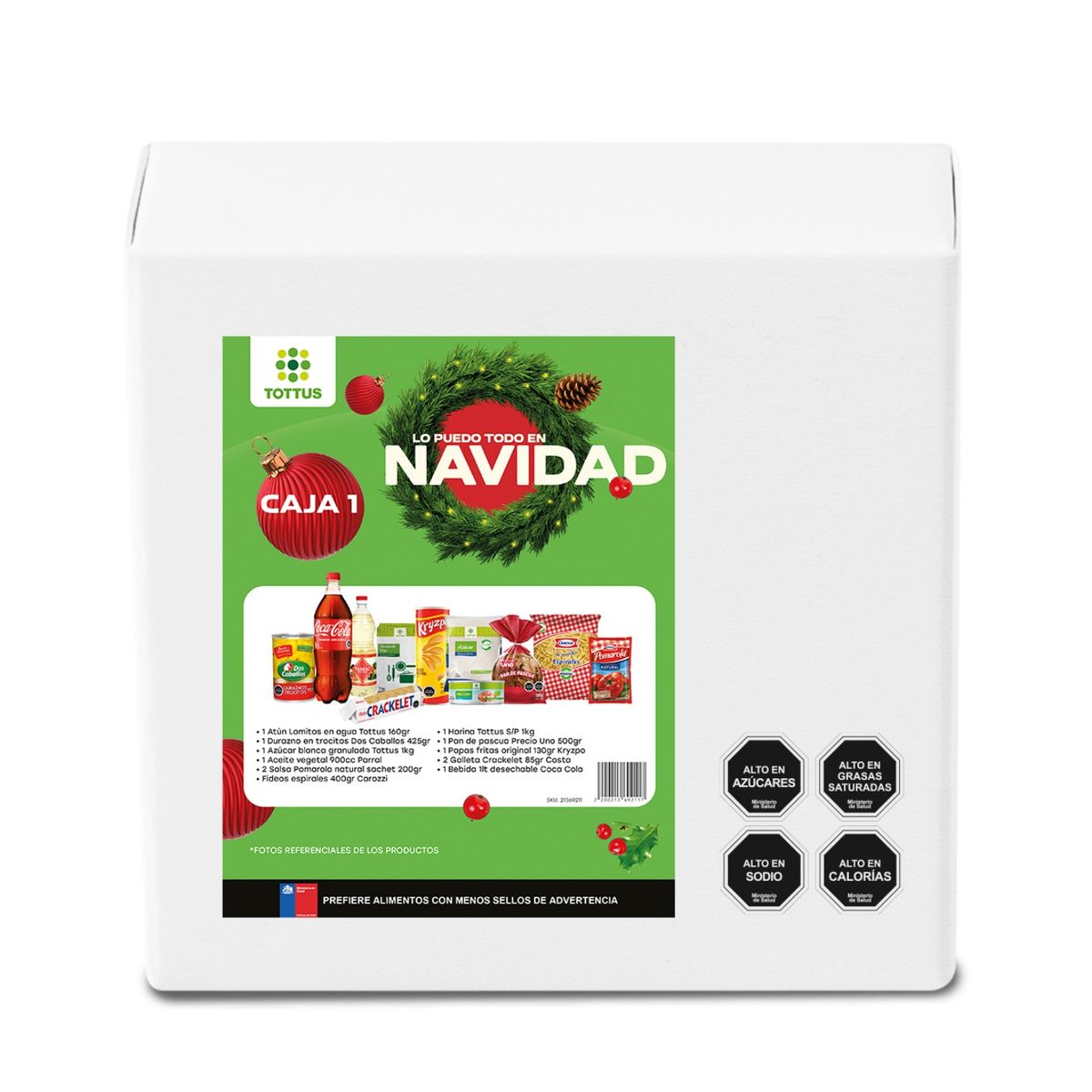 TOTTUS - Caja de Navidad 1 Tottus