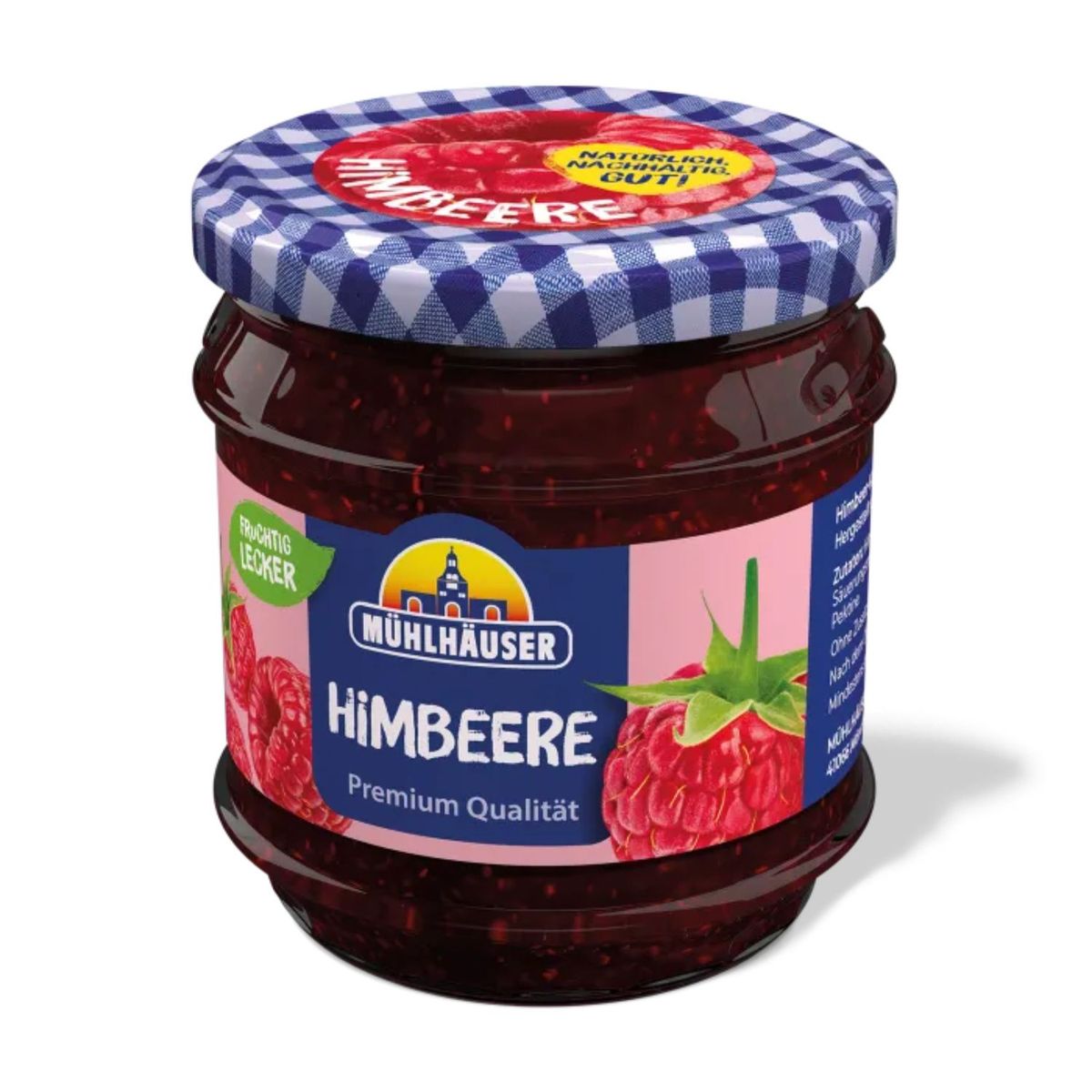 MUHLHAUSER - Mermelada de Frambuesa Frasco Muhlhauser 225 g