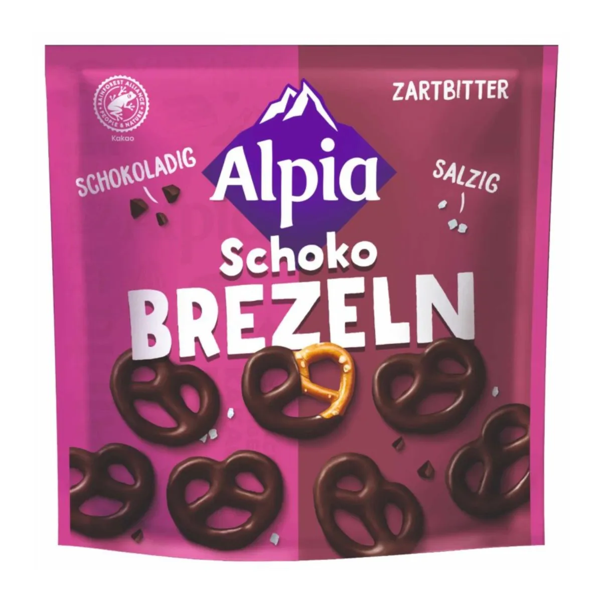 ALPIA - CHOCOLATE PRETZEL NEGRO ALPIA 140 G