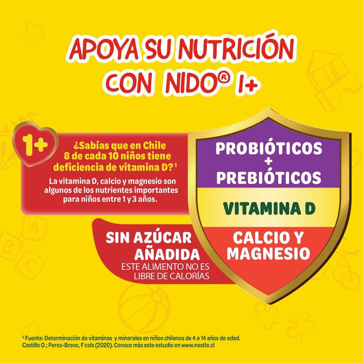 NIDO - Leche en Polvo 1+ Nido 300 gr