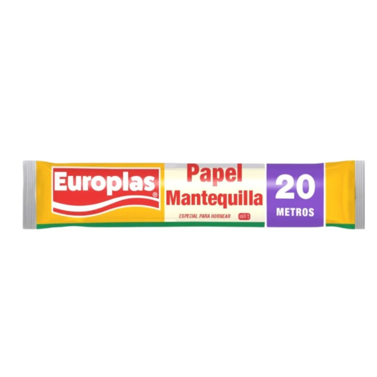 EUROPLAS - Papel Mantequilla Europlas 20 mts UN