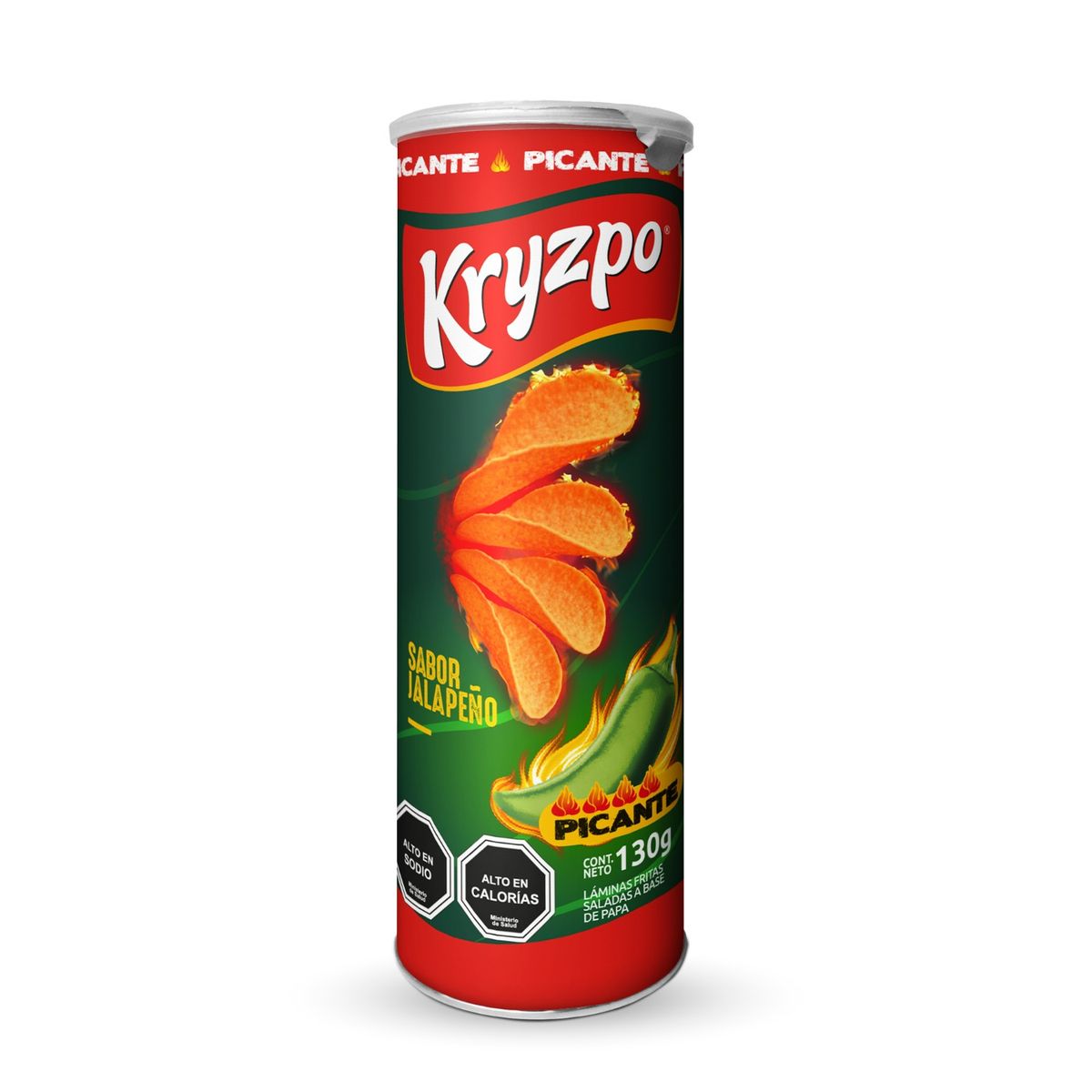 KRYZPO - Papas Fritas Kryzpo Jalapeño 130 g