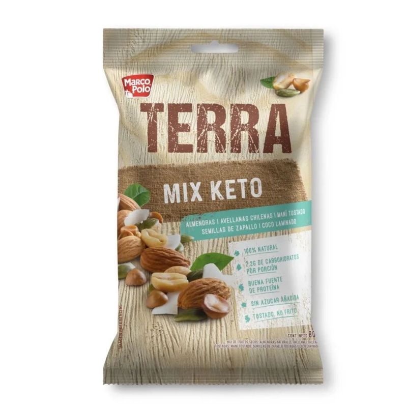 MARCO POLO - Frutos Secos Marco Polo Mix Keto 80 g