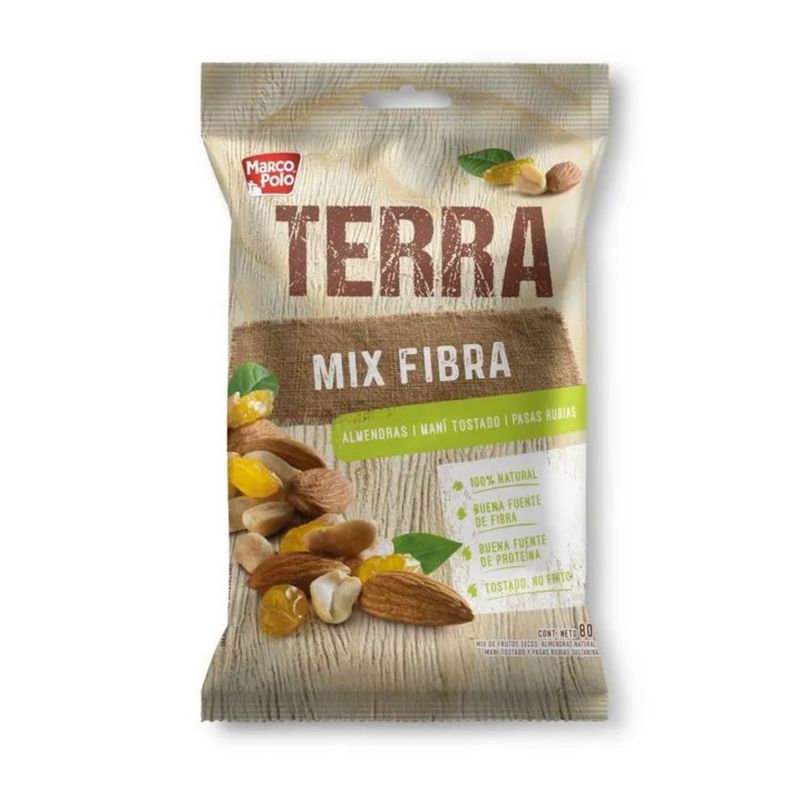 MARCO POLO - Frutos Secos Marco Polo Mix Fibra 80 g