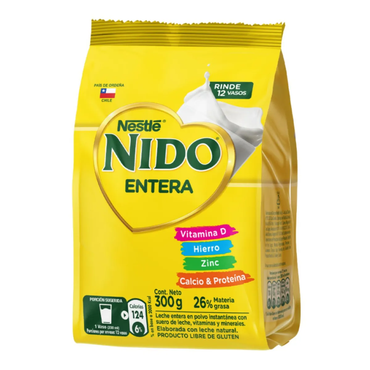 NIDO - Leche en Polvo Nido Entera 300 g