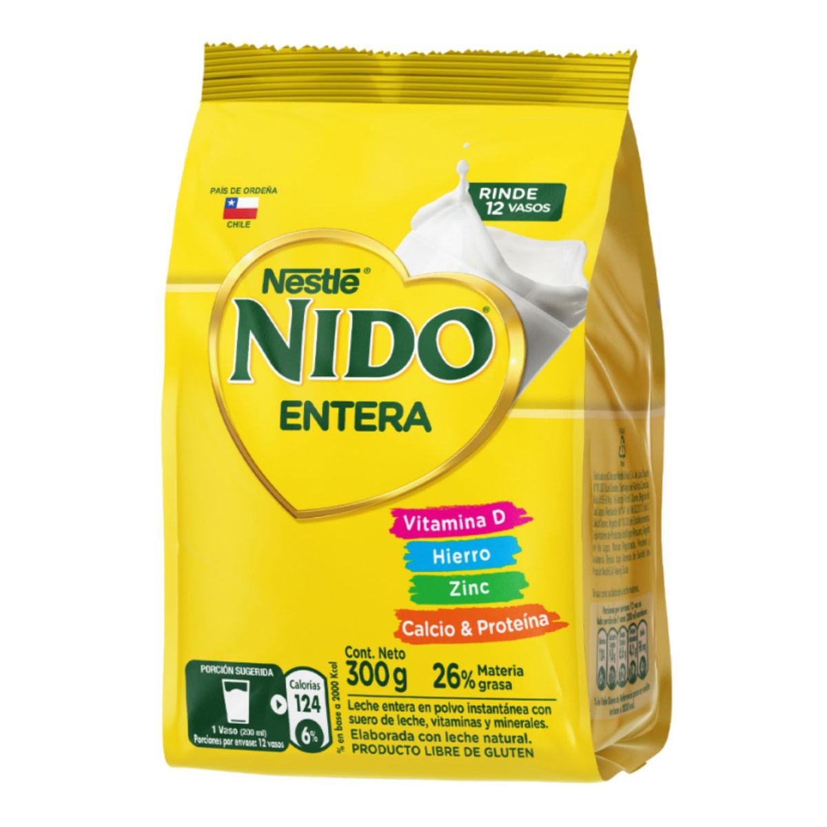 NIDO - Leche en Polvo Nido Entera 300 g