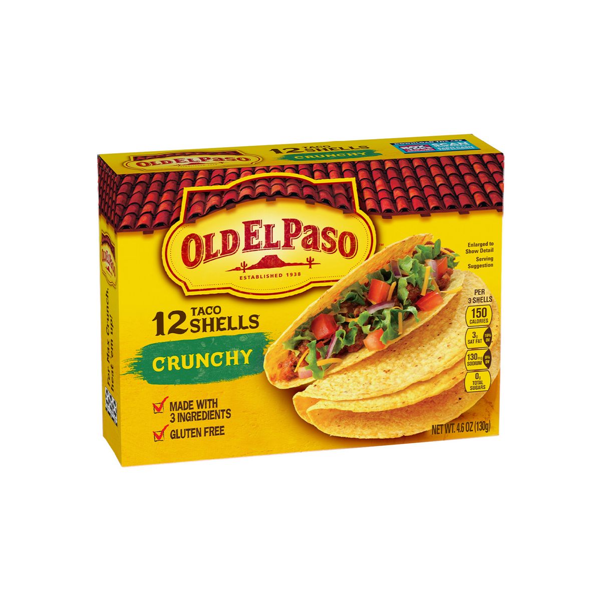 OLD EL PASO - TACO CRUNCHY OEP 130 GR