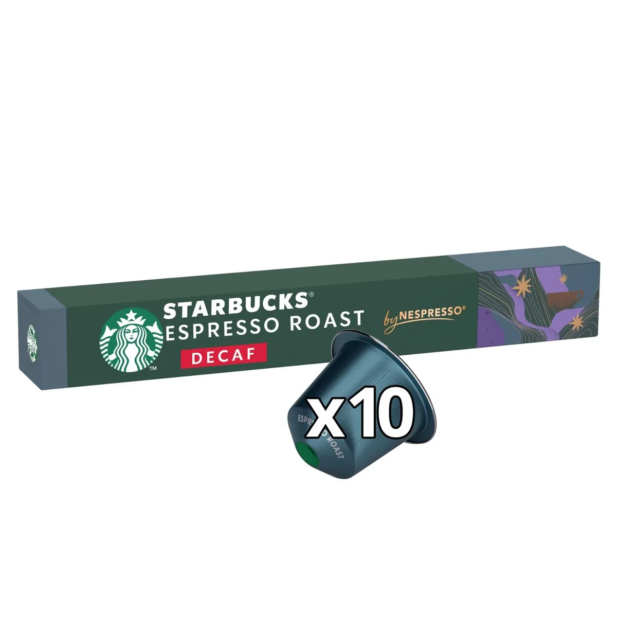 STARBUCKS - CAPSULA ROAST DECAF STARBUCKS 12X80GR