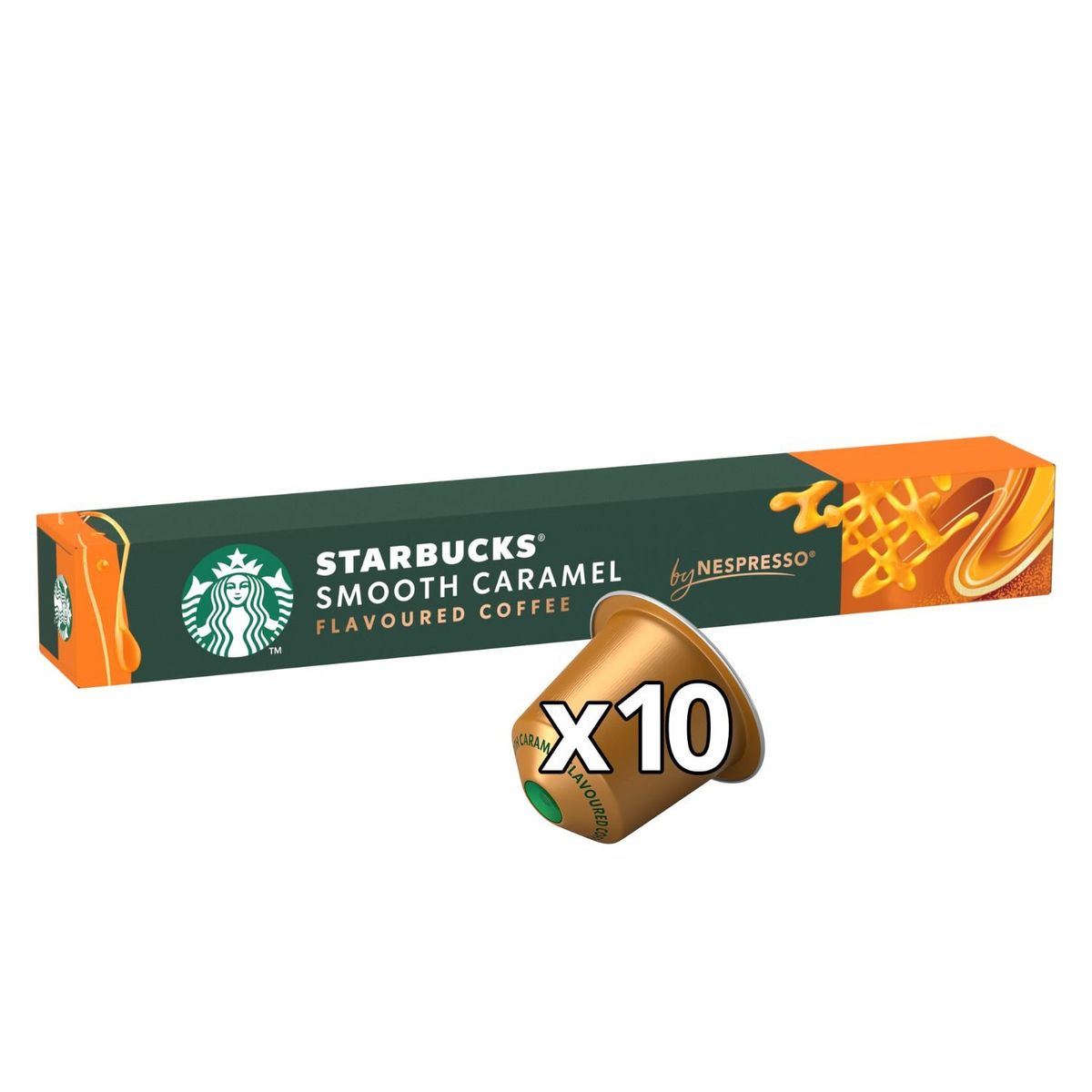 STARBUCKS - CAPSULA SMOOTH CARAMEL STARBUCKS 12X74GR