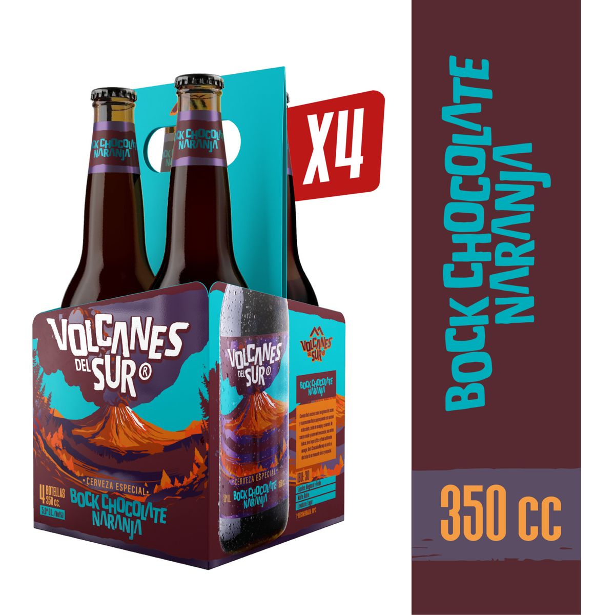VOLCANES DEL SUR - CER CHOCNAR VOLCANES DEL SUR 5G 4X350 CC