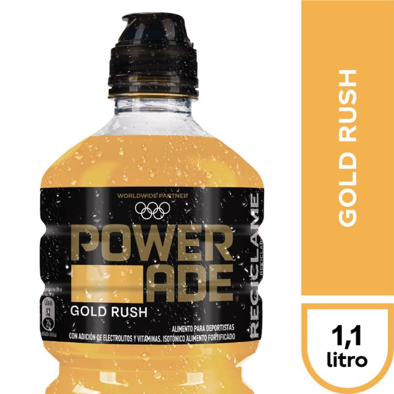 POWERADE - Bebida Isotónica Powerade Gold Rush 1.1 L