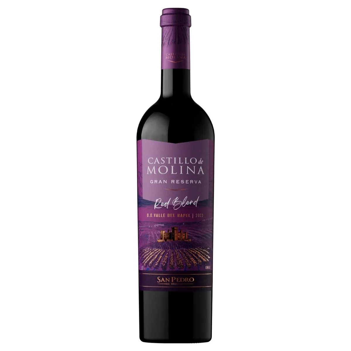 CASTILLO DE MOLINA - Vino Tinto Red Blend Castillo de Molina 750 cc
