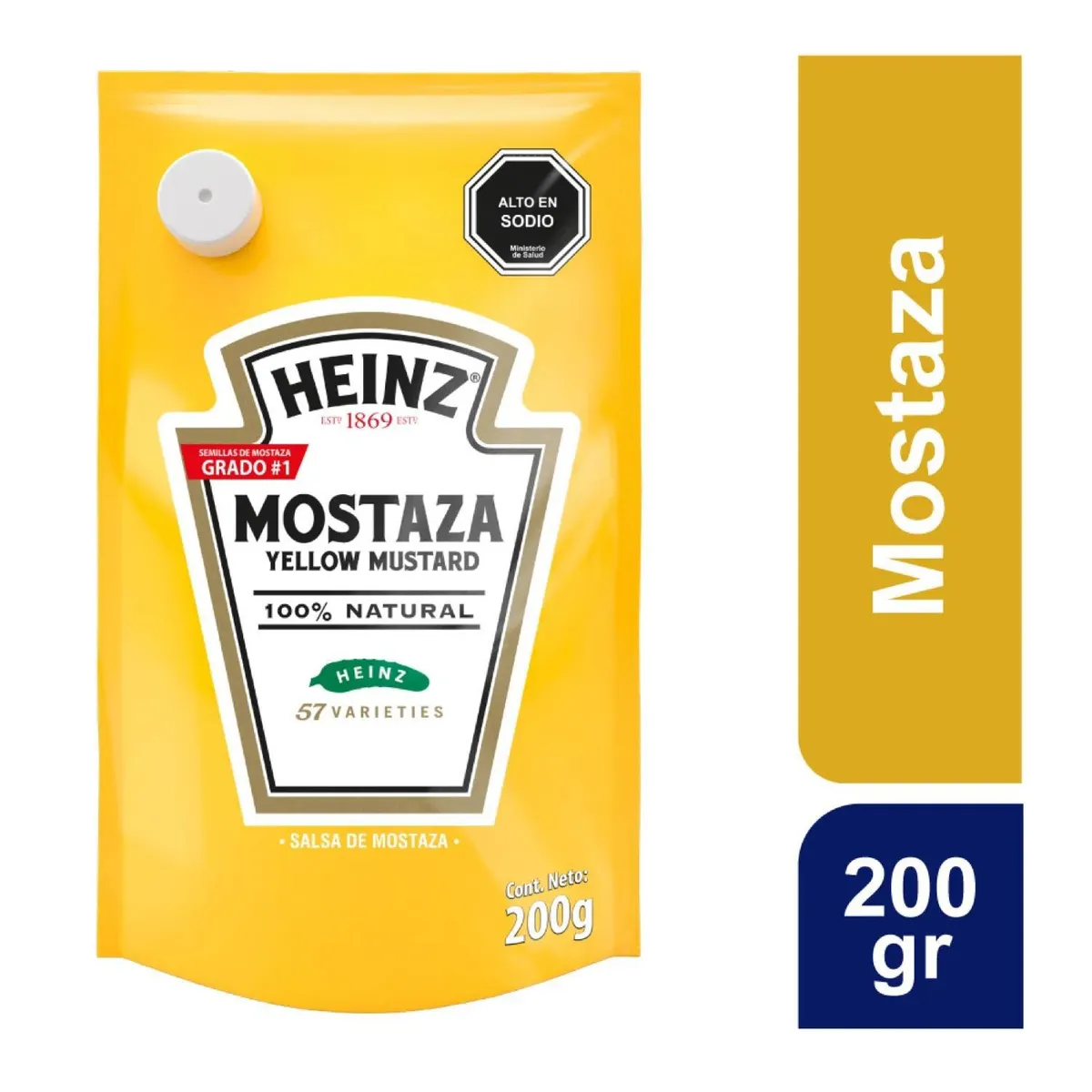 HEINZ - Mostaza Heinz 200 g