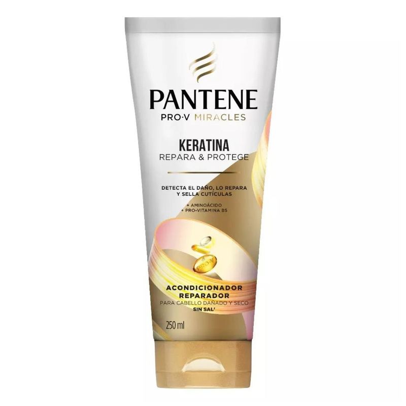 PANTENE - Acondicionador Pantene Keratina 250 ml