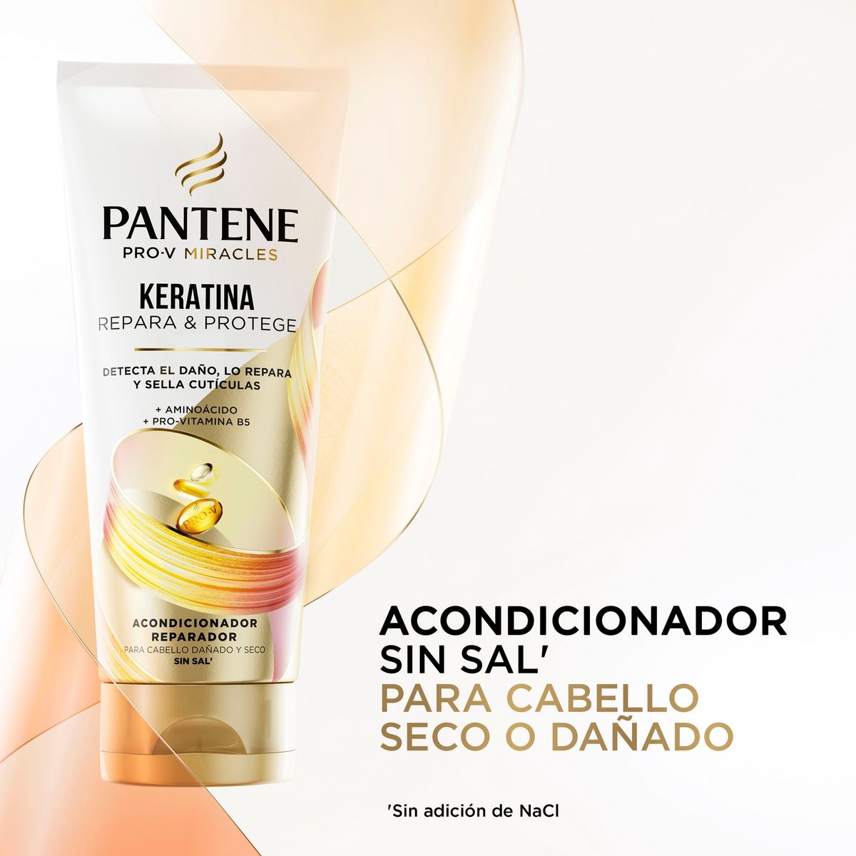 PANTENE - Acondicionador Pantene Keratina 250 ml