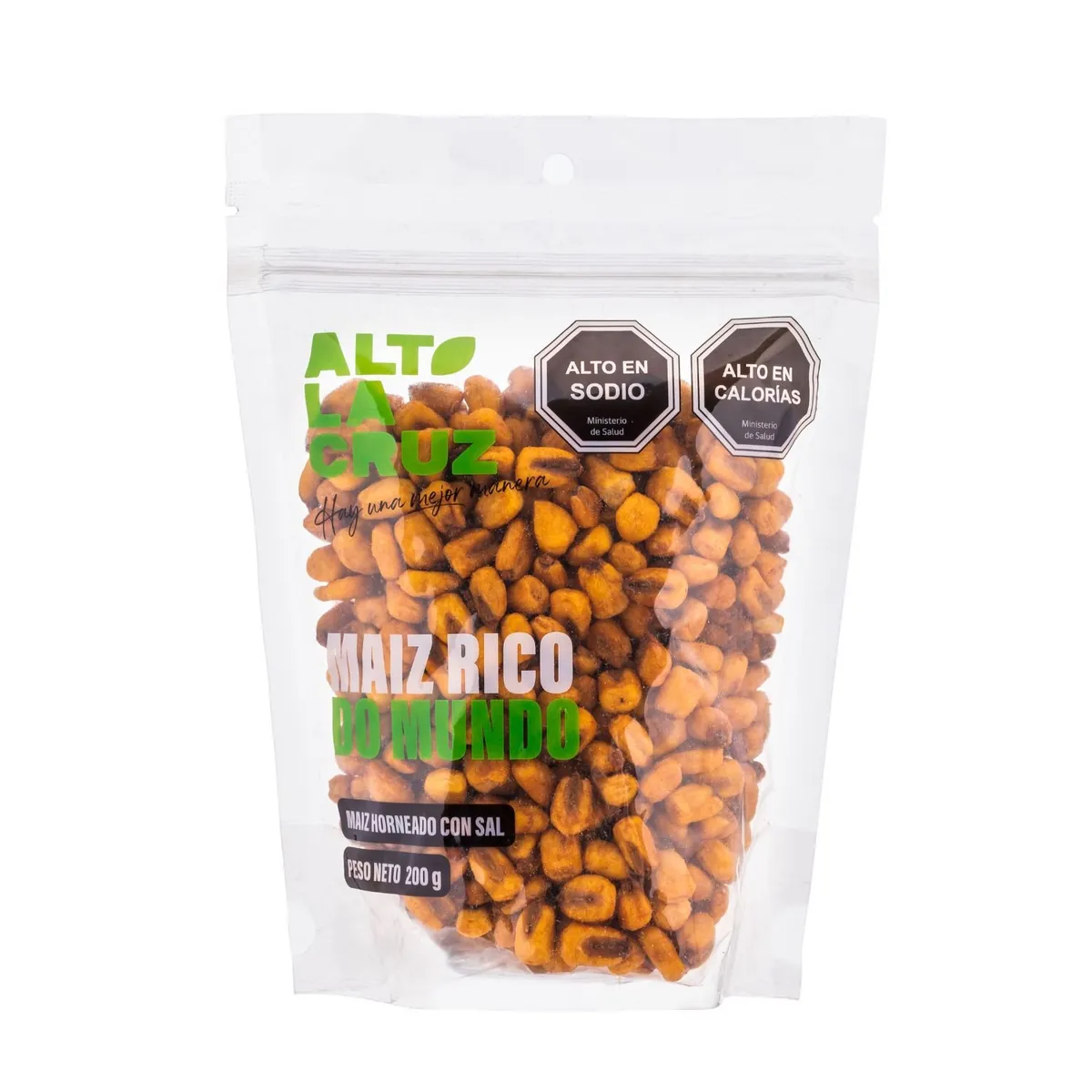 ALTO LA CRUZ - Maíz Horneado con Sal Alto La Cruz 200 g