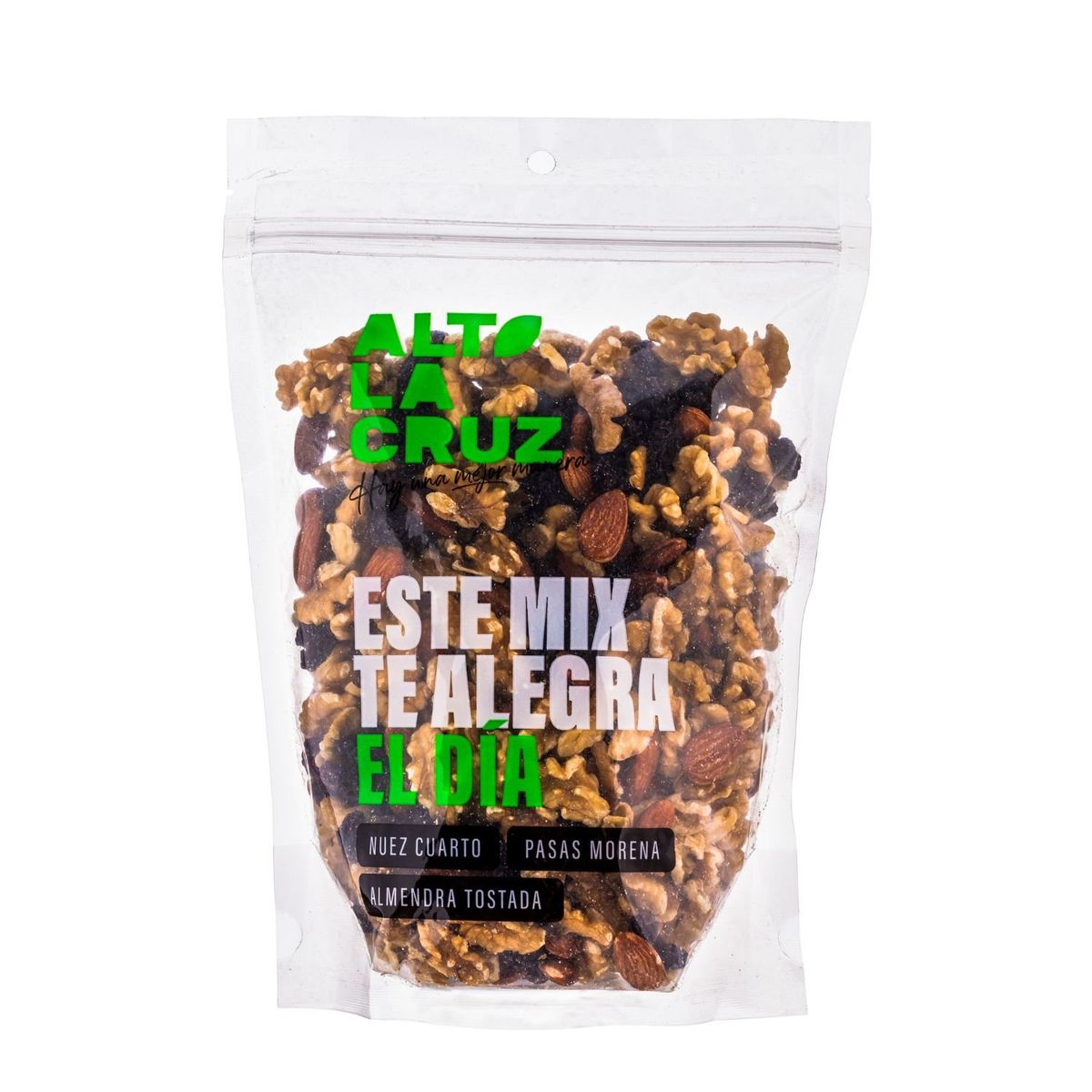 ALTO LA CRUZ - Mix de Frutos Secos Nuez, Pasas y Almendras Alto La Cruz 700 g
