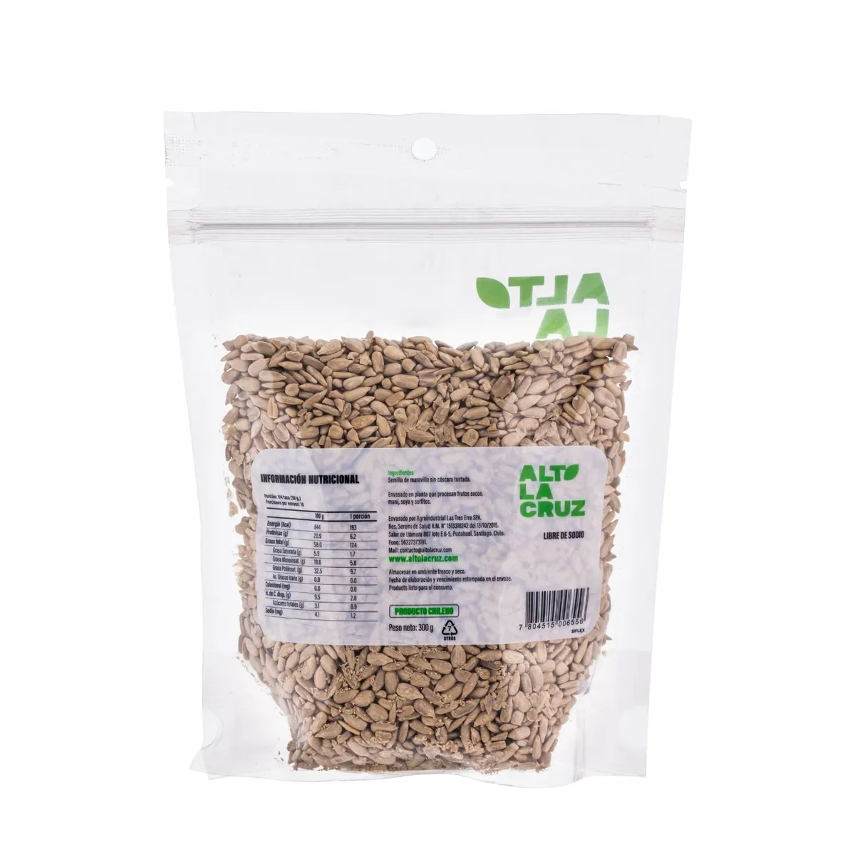 ALTO LA CRUZ - Semillas de Maravilla Tostada Alto La Cruz 300 g