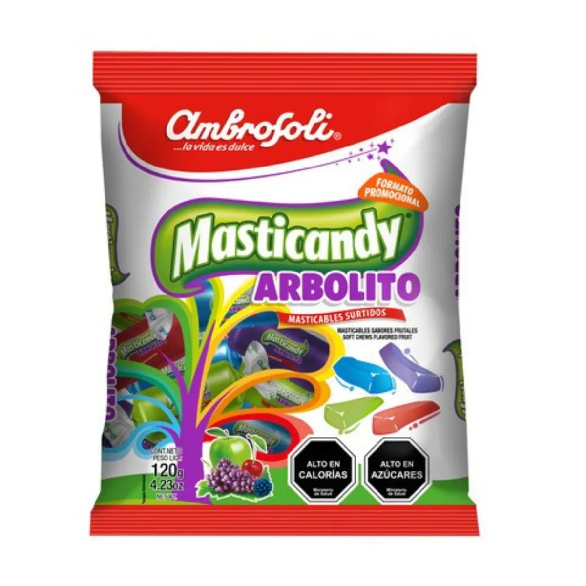 AMBROSOLI - MASTICANDY ARBOLITO AMBROSOLI 120GR