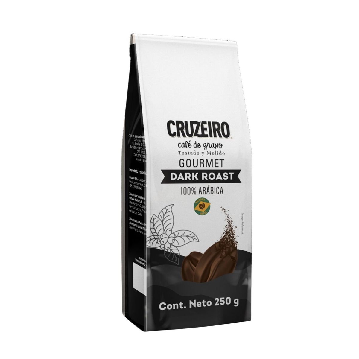 CRUZEIRO - Café Grano Molido Cruzeiro Dark 250 g
