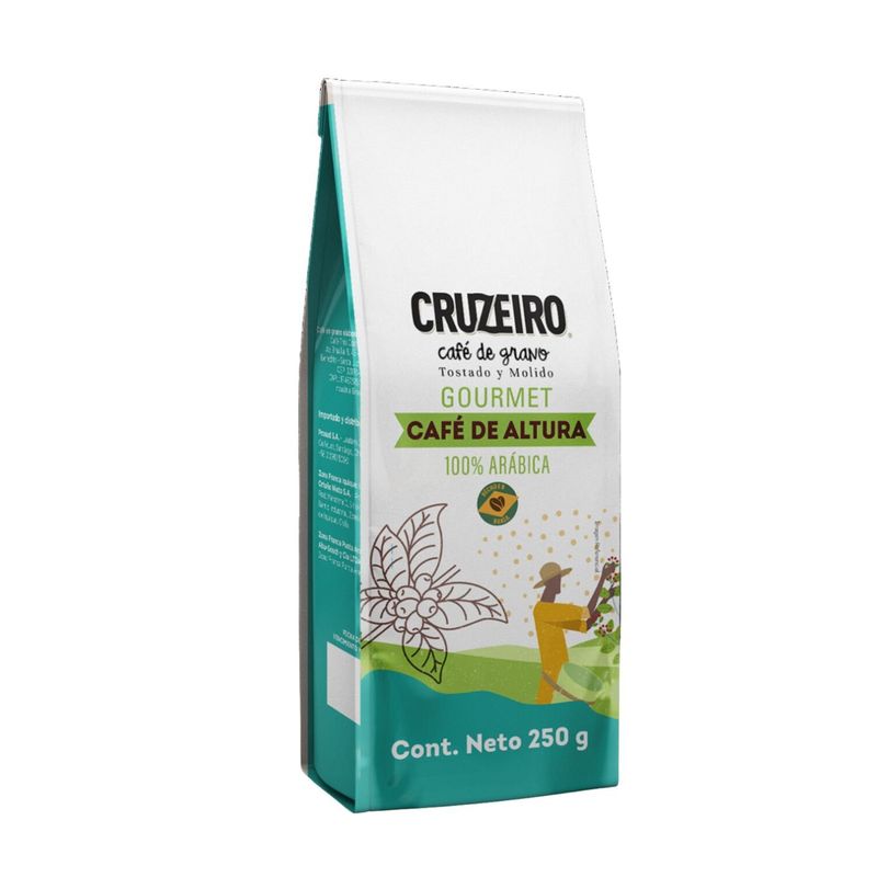 CRUZEIRO - Café Grano Molido Cruzeiro Altura 250 g