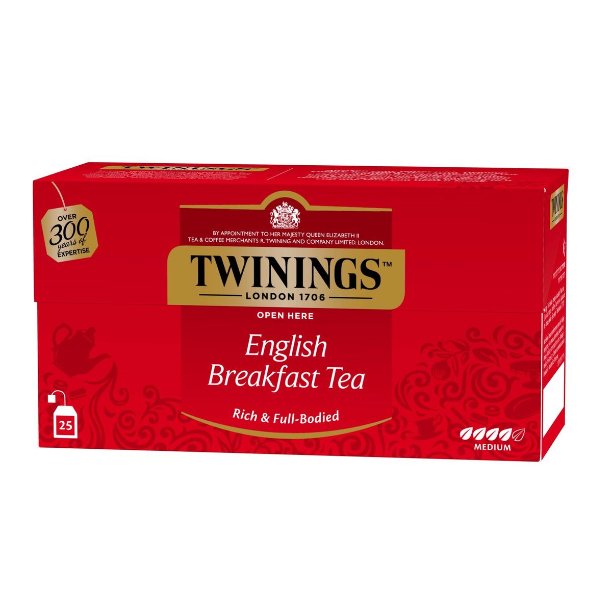 TWININGS - Té English Breakfast Twinings 25 Un