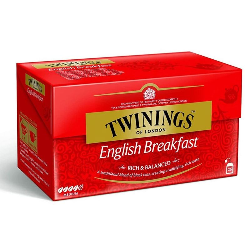 TWININGS - Té English Breakfast Twinings 25 Un