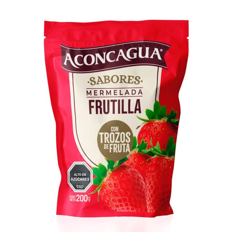ACONCAGUA - Mermelada Frutilla Trozos Aconcagua 200 g