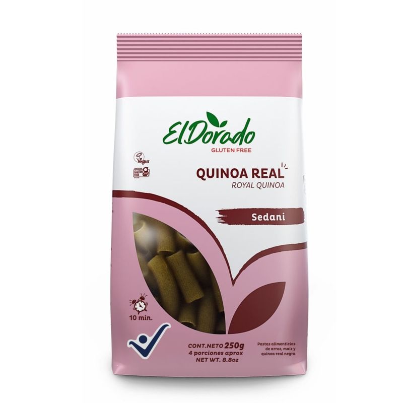 EL DORADO - Pasta Sedanini de Quinoa Sin Gluten El Dorado 250 g