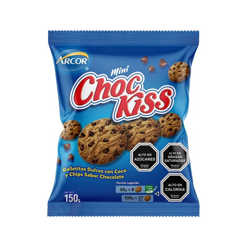 ARCOR - Galletas Arcor Chips Chocolate 150 g
