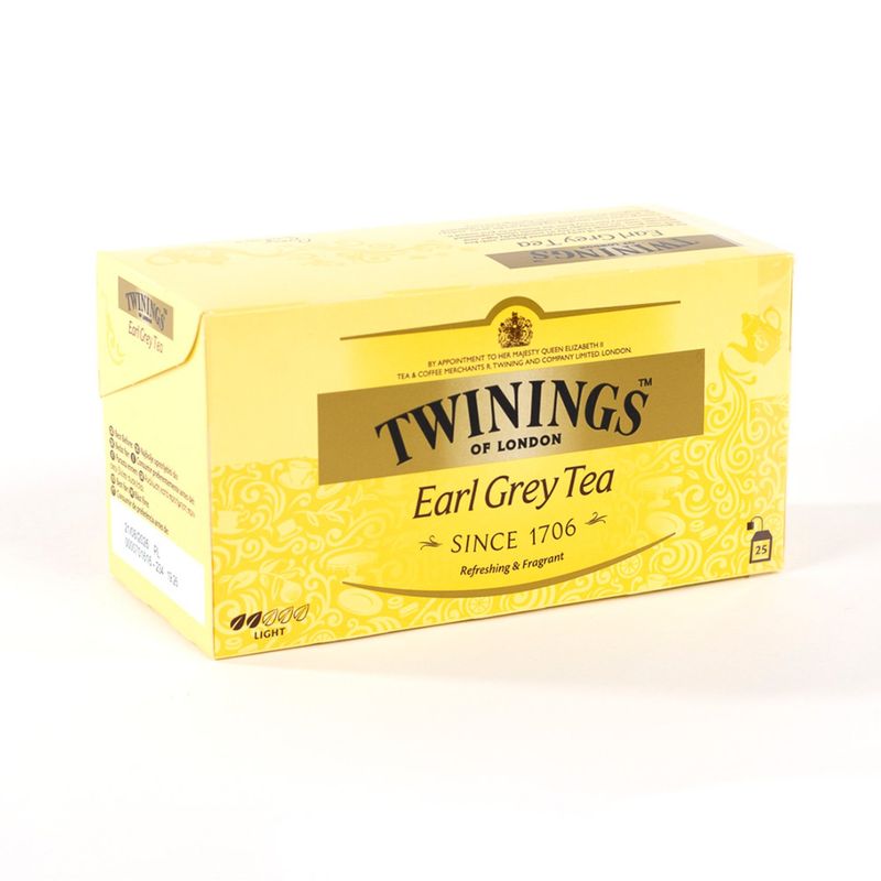 TWININGS - Té Earl Grey Twinings 25 Un